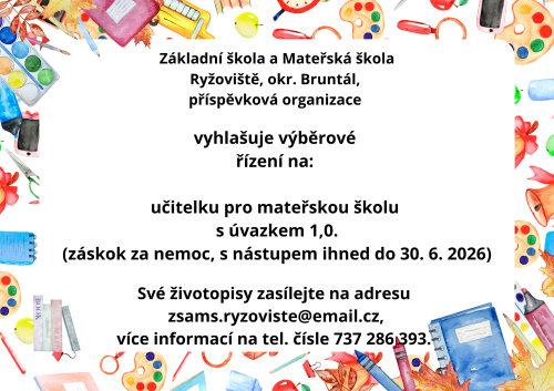 Výběrové řízení Výběrové řízení