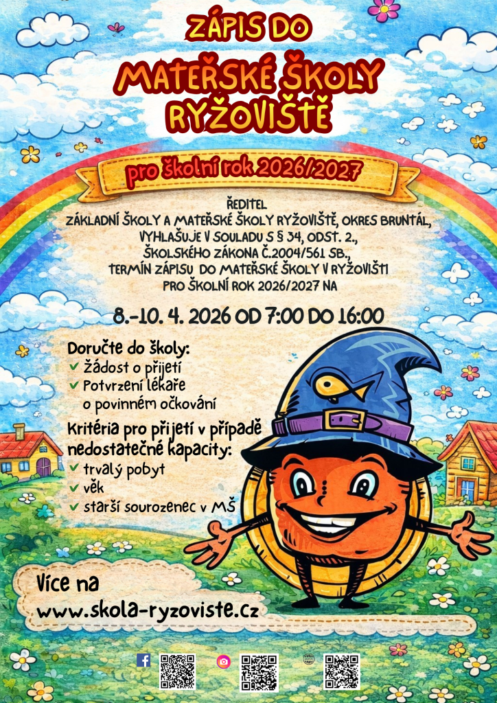 zápis do mš
